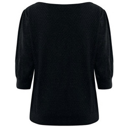 Mexx Γυναικεία Πλεκτή Μπλούζα Μαύρη MF006607353W-193911