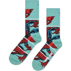 Happy Socks x MARVEL (TM) Ανδρικές Κάλτσες Ψηλές με Σχέδια Τιρκουάζ P003610-1000