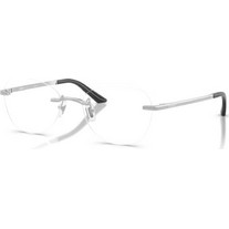 Versace VE1314D 1001 Ανδρικός Σκελετός Γυαλιών Οράσεως Μεταλλικός Ασημί