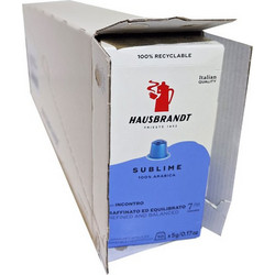 Hausbrandt Κάψουλες Espresso Sublime Συμβατές με Μηχανή Nespresso 100τμχ