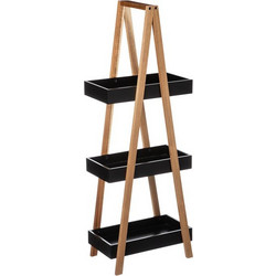 Aria Trade Βιβλιοθήκη 30x18x82cm 160851A