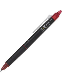Pilot Frixion Point Clicker Στυλό Gel που Σβήνει 0.5mm Κόκκινο BLRT-FRP5-R
