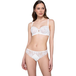 Luna Venus Γυναικείο Brazil με Δαντέλα Λευκό 25500
