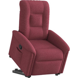 vidaXL Πολυθρόνα Relax Ανακλινόμενη Μπορντό 3303257