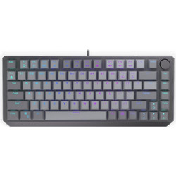 Endorfy Thock V2 Μηχανικό Gaming Πληκτρολόγιο 65% με Endorfy Yellow Διακόπτες RGB Grey