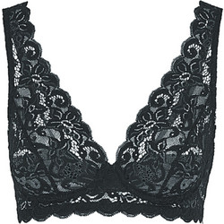 Hanro Bralette με Μπανέλα Μαύρο 072158-1131