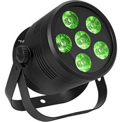 Eurolite Silent Par 6 QCL Floor Φωτορυθμικό Προβολέας Beam LED DMX RGB / Θερμό Λευκό