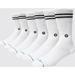 Stance Ανδρικές Κάλτσες Ψηλές με Σχέδια Λευκές 6Pack A556A25COR-WHI