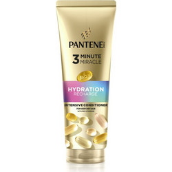 Pantene 3 Minute Miracle Hydration Recharge Conditioner για Επανόρθωση για Ξηρά Mαλλιά 220ml