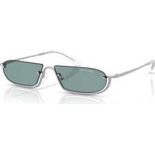 Armani Exchange AX2058S 60209C Ανδρικά Γυαλιά Ηλίου Ορθογώνια Μεταλλικά Χρυσά με Μαύρο Φακό