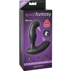 Pipedream Anal Fantasy Electro Stim Prostate Πρωκτικός Δονητής Ασύρματος 13.3cm Μαύρος PD-4784-23