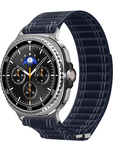 Spigen WBF0 Λουράκι Υφασμάτινο Navy Blue (Samsung Galaxy Watch 8 / Watch 8 Classic)