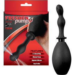 NMC Freshen Pump 5" II Πρωκτική Σφήνα 13cm Μαύρη