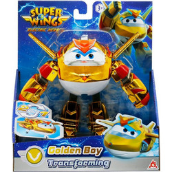 Just Toys Super Wings Electric Heroes Transforming Golden Boy