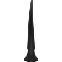 Guilty Toys Long Spear Dildo με Βεντούζα 39cm Μαύρο