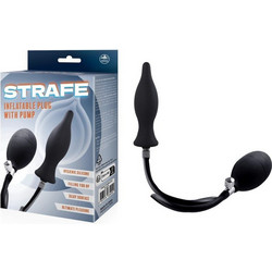 NMC Strafe Inflatable Plug With Pump II Πρωκτική Σφήνα Μαύρη