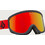 Volcom Footprints VG0624112-RDCH Μάσκα Σκι & Snowboard Ενηλίκων Μαύρη με Φακό Καθρέπτη Πορτοκαλί