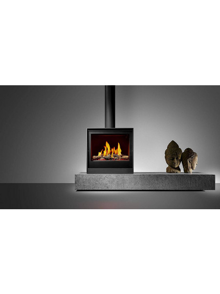 Barbas Bellfires Box Gas 65 Ενεργειακό Τζάκι Αερόθερμο Αερίου Ίσιο 5.3kW