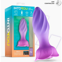 IntoYou Moxy Πρωκτική Σφήνα Ασύρματη με Δόνηση 11.5cm Μωβ IN-049
