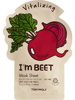 Tonymoly I'm Beet Vitalizing Sheet Μάσκα Προσώπου 1τμχ
