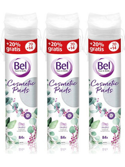Bel Face & Body Δίσκοι Ντεμακιγιάζ 3x84τμχ