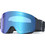 Whistler Kiona Topaz II W254014-1001SB Μάσκα Σκι & Snowboard Ενηλίκων με Φακό Καθρέπτη Μπλε