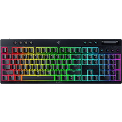 Razer BlackWidow V4 Low Profile HyperSpeed Ασύρματο Μηχανικό Gaming Πληκτρολόγιο με Razer Orange Διακόπτες RGB Black