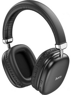 Hoco W35 Ενσύρματα & Ασύρματα Bluetooth Ακουστικά Over Ear Μαύρα
