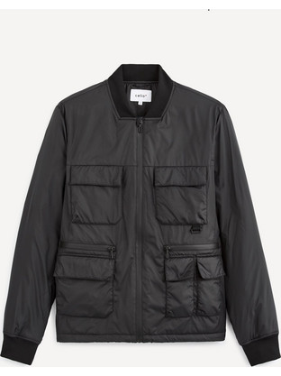 Celio C-Tubombtek Ανδρικό Μπουφάν Χειμωνιάτικο Puffer Μαύρο