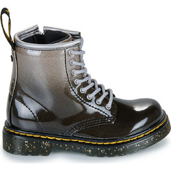 Dr. Martens Παιδικά Αρβυλάκια Μαύρα Γκρι με Φερμουάρ 31926972