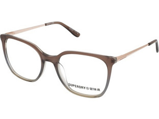 Superdry SDO2020 194 Γυναικείος Σκελετός Γυαλιών Οράσεως Κοκάλινος Μεταλλικός Χρυσός Καφέ