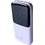 Treqa TR-971 Power Bank 10000mAh 22.5W με Θύρα USB-A & Θύρα USB-C Power Delivery Lilac