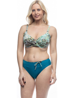 Lucero Bikini Set με Ενίσχυση Τιρκουάζ Πετρόλ 180855G