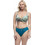 Lucero Bikini Set με Ενίσχυση Τιρκουάζ Πετρόλ 180855G