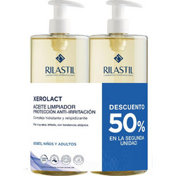 Rilastil Xerolact Λάδι Καθαρισμού 2x1lt