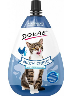 Dokas Milk Cream with Chicken Breast 80gr