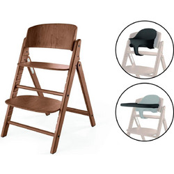 Cybex Click & Fold 3 in 1 Αναδιπλούμενο Καρεκλάκι Φαγητού Ξύλινο Καφέ
