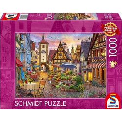 Puzzle Schmidt Romantic Bavaria Rothenburg 1000 Κομμάτια