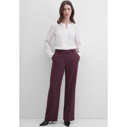 Gerry Weber Υφασμάτινο Γυναικείο Παντελόνι Κανονική Εφαρμογή Μπορντό 120031-52036