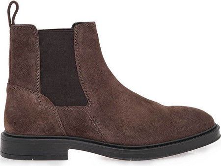 Renato Garini Ανδρικά Chelsea Μποτάκια Suede Καφέ V526X2302504