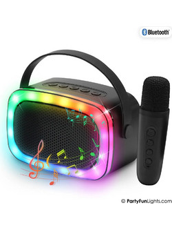 Party Fun Lights Mini 605607 Σύστημα Καραόκε με Ασύρματο Μικρόφωνο