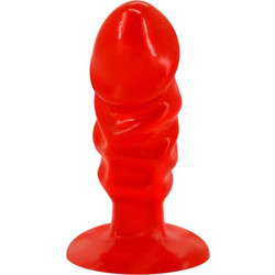Baile Unisex Πρωκτική Σφήνα 11cm Κόκκινη