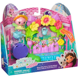 Spin Master Gabby's Dollhouse The Movie Queen Kitty Fairy's Garden Balcony