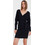 Vero Moda Mini Καθημερινό Φόρεμα Κρουαζέ Πλεκτό Μαύρο 10269251