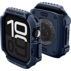 Spigen Rugged Armor V2 Πλαστική Θήκη για Apple Watch 11 / 10 42mm Navy Μπλε