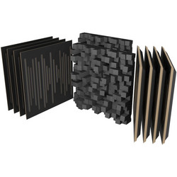 Vicoustic VicStudio Box Ηχοαπορροφητικά Φύλλα 59.5x59.5cm 8τμχ Μαύρο Ματ