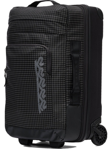 K2 Skis Carry-On Βαλίτσα Μεσαία 60x35.5x22cm με 2 Ρόδες Μαύρη