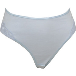 Hanro Ψηλόμεσο Γυναικείο Slip με Δαντέλα Λευκό 2343-505