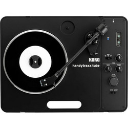 Korg HANDYTRAXX TUBE Πικάπ με Προενίσχυση USB Black Silver