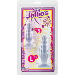 Doc Johnson Anal Trainer Kit Σετ Πρωκτικές Σφήνες Διαφανείς 2τμχ